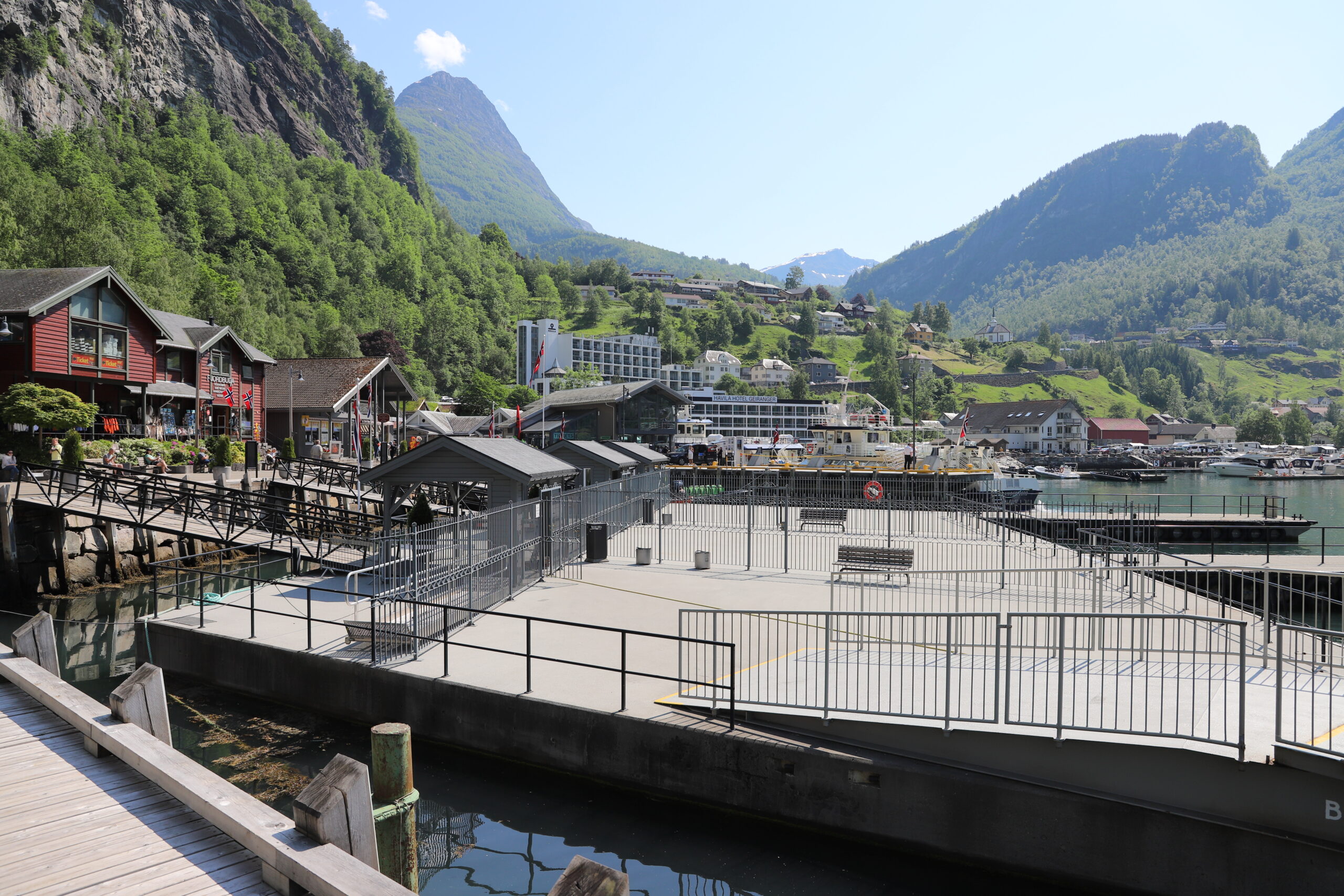Geiranger hamn.