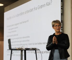 Rita Maraak - hamnesjef i Stranda hamnevesen.