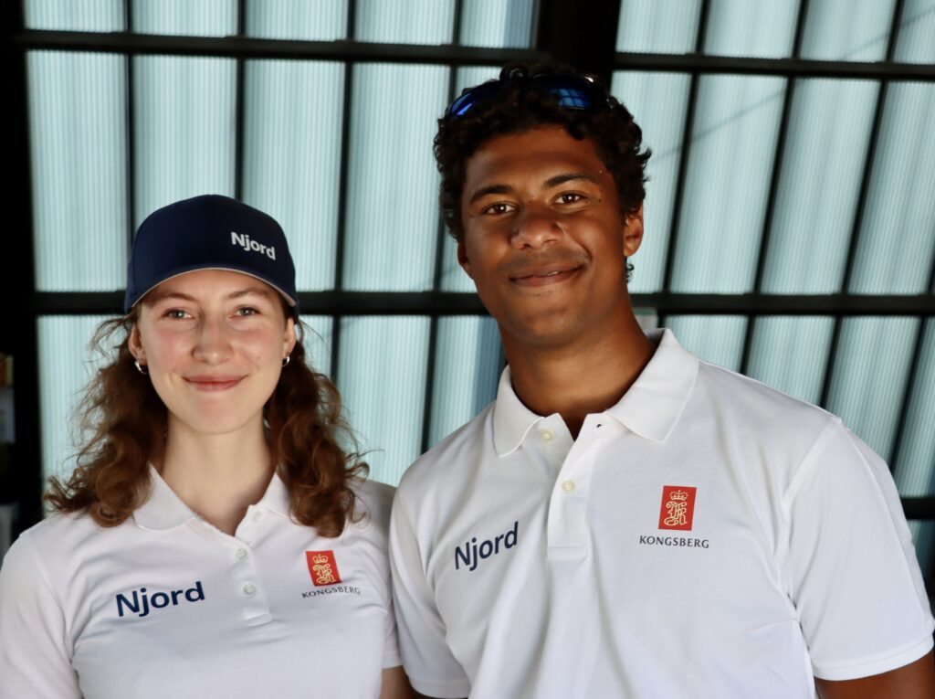From left: Helene Askeland and Daniel Qvale